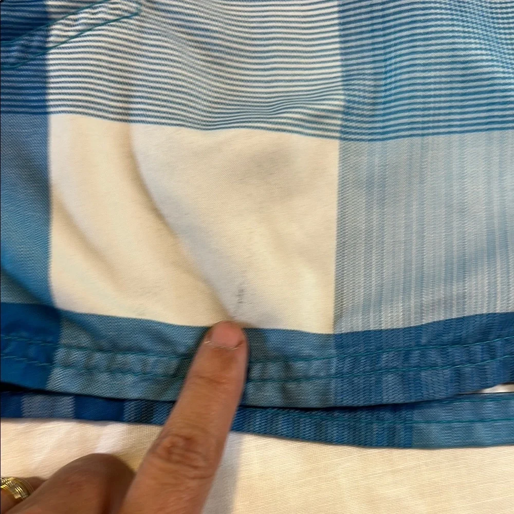 O'Neill Blue and White Board Shorts Swimwear